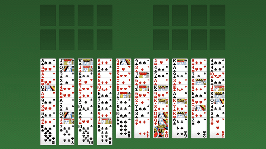 Подвійний Пасьянс Freecell